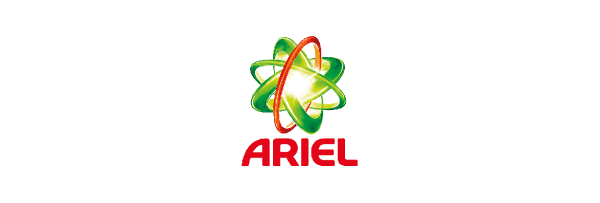 Ariel famous detergent logo