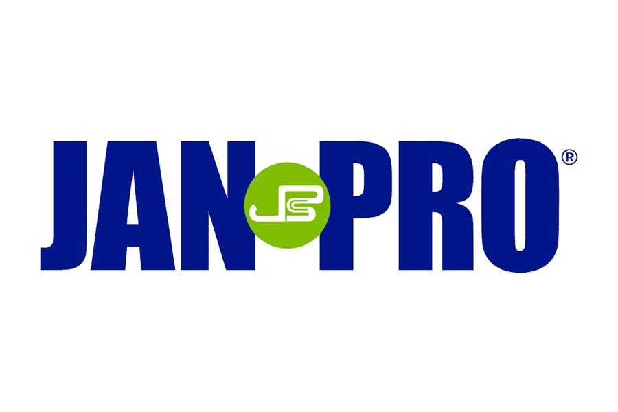  Jan Pro logo for clean service company