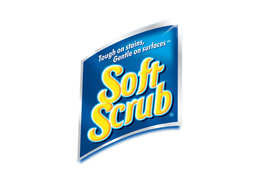 Soft Scrub logo for cleaning supplies firm