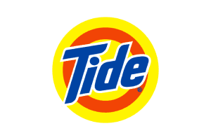 Tide famous logo for cleaning products