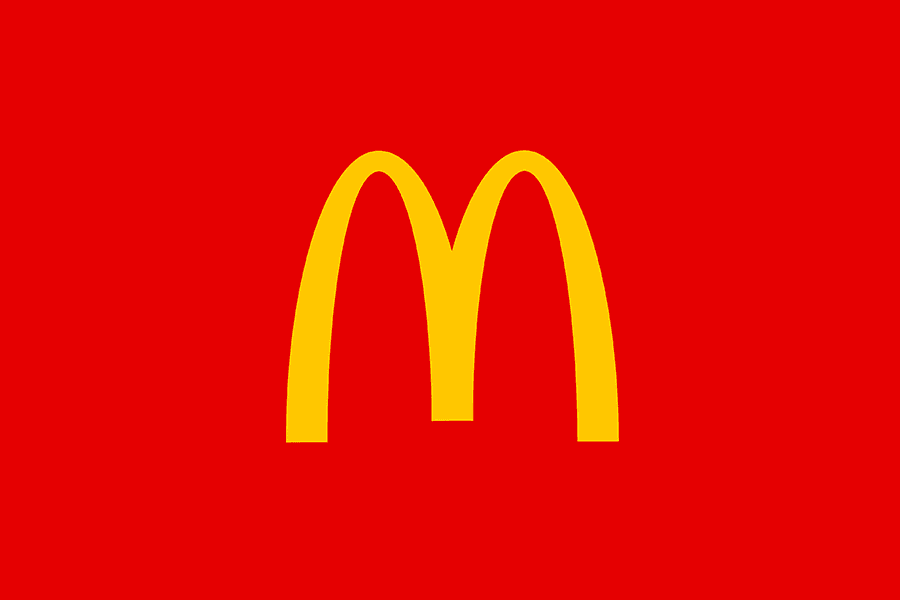 McDonald’s logo - fast food restaurant 