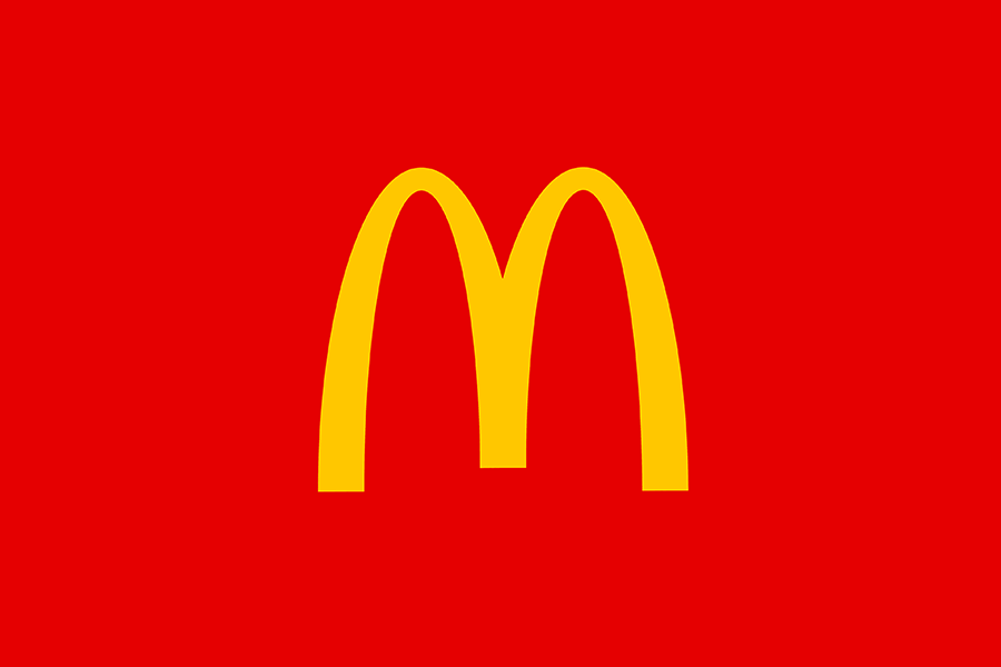 McDonald’s logo - fast food restaurant 